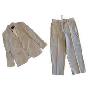 J. Crew Collection Women's Suit Alfie Blazer & Matching Pants - Size 10